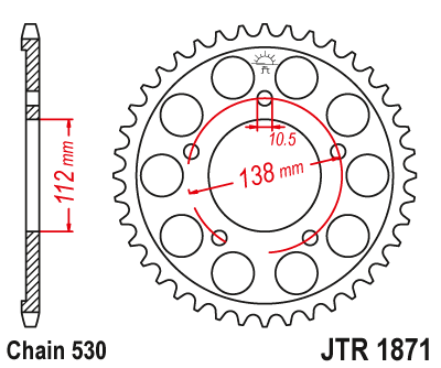 JT SPROCKETS JTR1871.48 (444848jt)